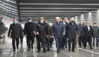 Мэр Москвы осмотрел подземную пересадку между станциями метро «Петровский парк» и «Динамо» открыт для пассажиров