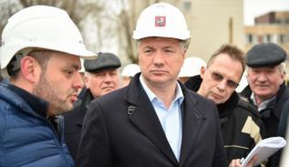 Глава стройкомплекса посетил стройплощадку станции метро «Хорошевская»