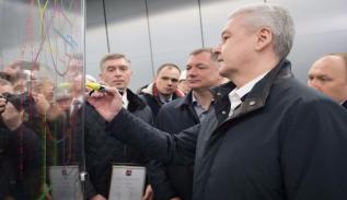 Мэр Москвы запустил движение на новом участке Калининско-Солнцевской линии метро