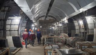 Строительство станции метро «Савёловская» Большой кольцевой линии близится к завершению - Собянин