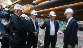 Мэр Москвы посетил стройплощадку станции метро «Улица Народного Ополчения»